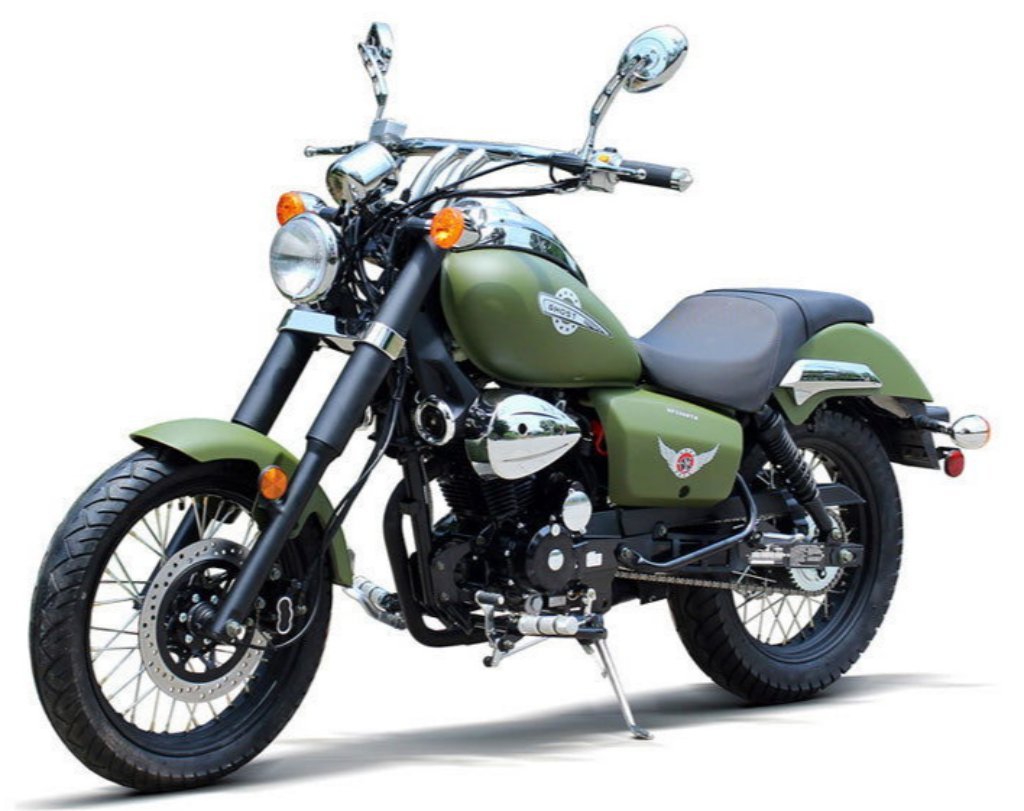 Raider 250 Street Motorcycle, 5-Speed Manual – Green - Image 2