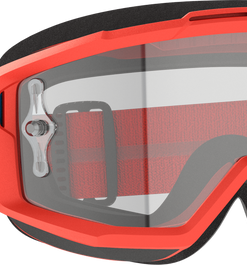 Split Otg Goggle Drk Blue/Neon Rd Clear Works