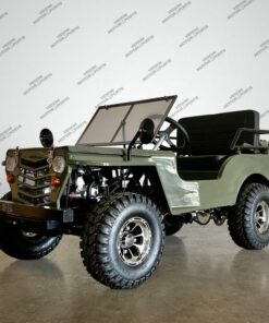 Alternative view of Thunderbird 125cc Mini Jeep | Willys Edition | PAZ125-1 | 3-Speed