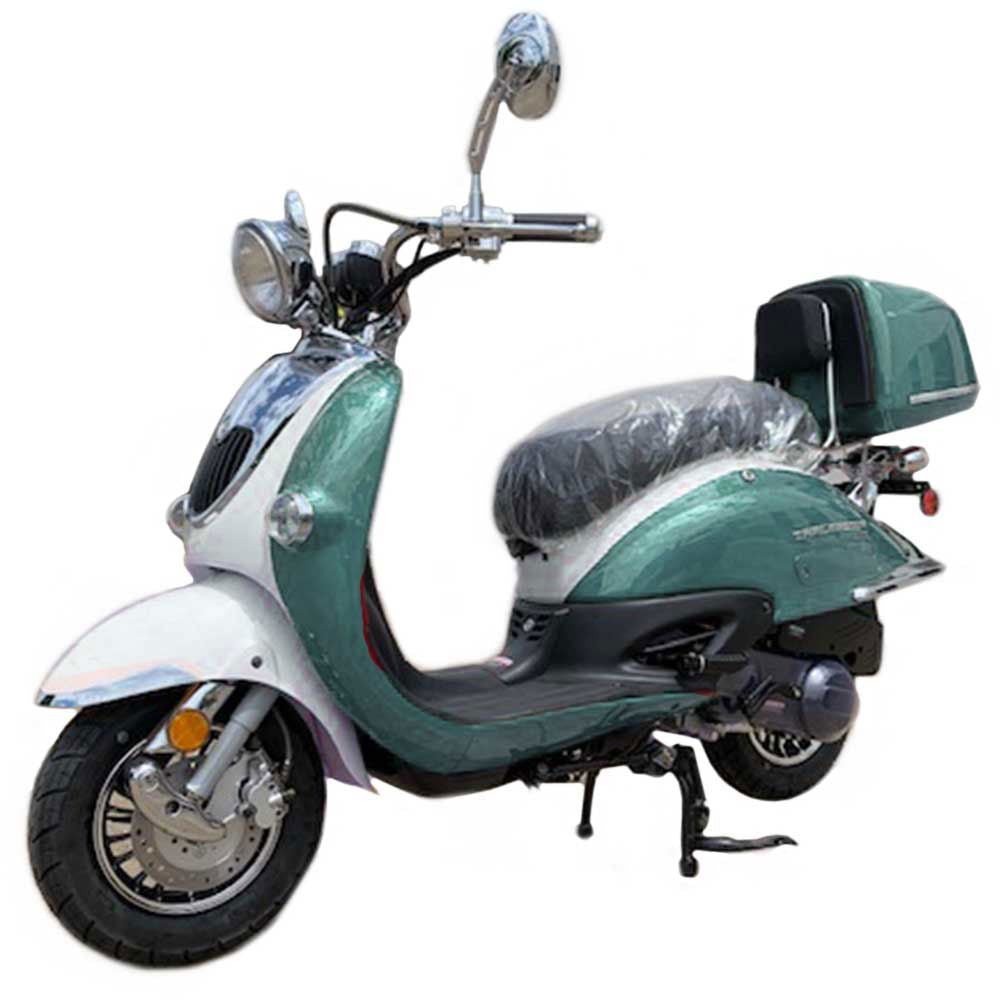 TrailMaster Sorrento 50cc Street Scooter – Red - Image 2