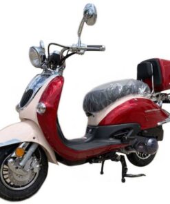 TrailMaster Sorrento 50cc Street Scooter, Ships Fully Assembled – Red