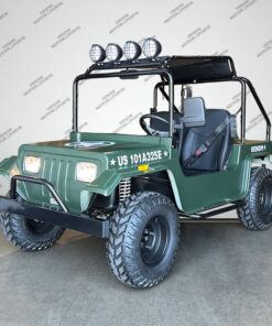 Alternative view of Venom 200cc Mini Jeep | Willys Edition | Full-Size | Automatic