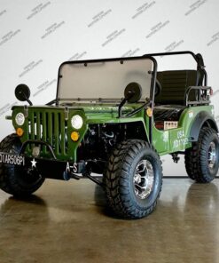 Alternative view of Venom Mini Jeep | 125cc | 2 Seater | Willys Edition | 3 Speed