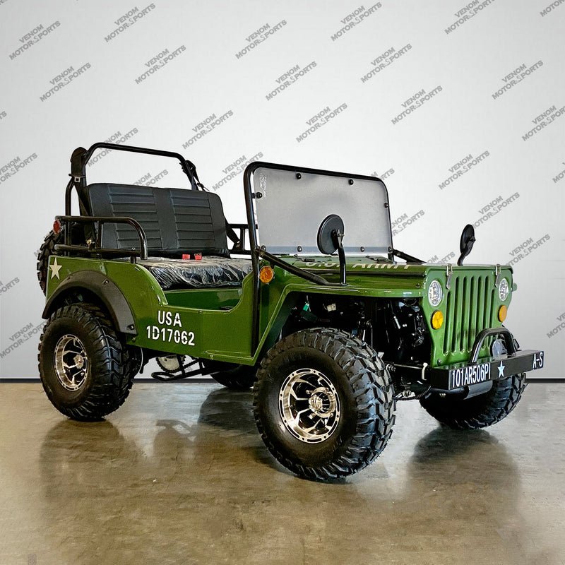Venom Mini Jeep | 125cc | 2 Seater | Willys Edition | 3 Speed - Image 4
