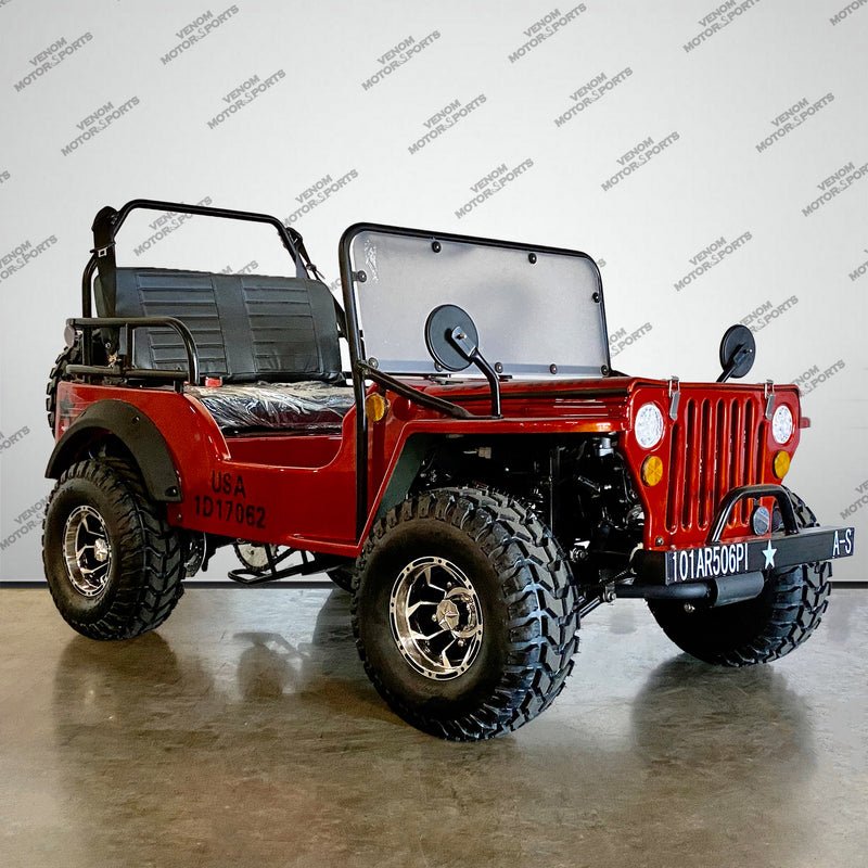Venom Mini Jeep | 125cc | 2 Seater | Willys Edition | 3 Speed - Image 5
