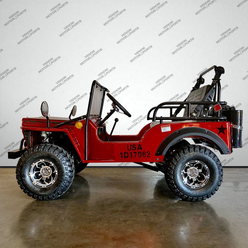 Venom Mini Jeep | 125cc | 2 Seater | Willys Edition | 3 Speed - Image 7