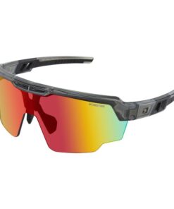 Wheelie Cycling Sunglass Gloss Clr Gry Smoked Blk/Rd Re