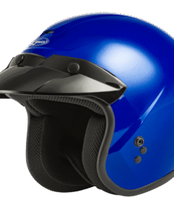 Youth Of-2y Open-Face Helmet Blue Ym