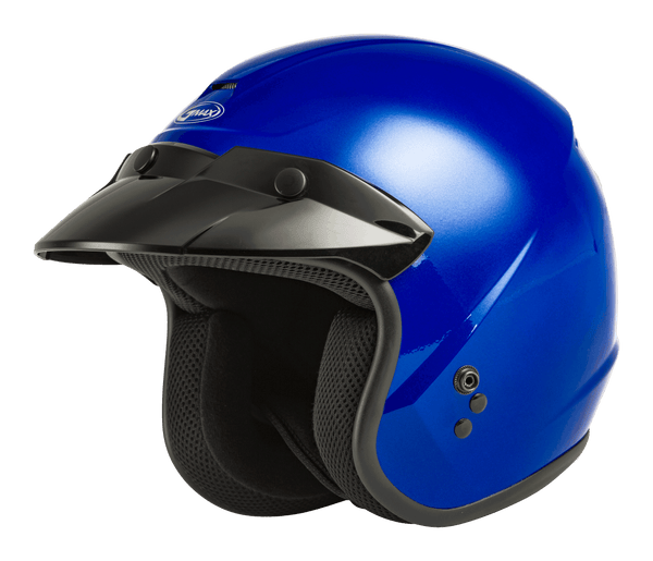 Youth Of-2y Open-Face Helmet Blue Ym