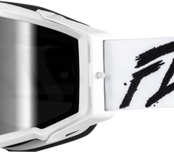 Zone Elite Goggle Black/White W/ Black Mirror/Smoke Lens