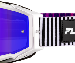 Zone Elite Goggle Pnk/Yel/Pur W/ Iridescent Red Mir/Smk Lens