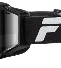 Zone Elite Snw Goggle Blk/Slvr W/ Sil Mirr/Polarized Smk Lens