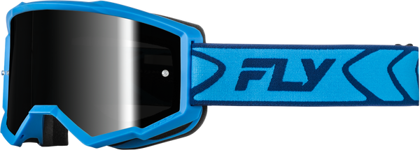 Zone Goggle Blue/Navy W/ Black Mirror/Smoke Lens