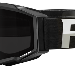 Zone Pro W/C Goggle Blk/White W/Dark Smoke Hydro Lens