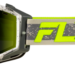 Zone Snow Goggle Gry/Hi-Vis W/Green Mirror/Yellow Lens