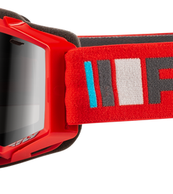 Zone Snow Goggle Red/Charcoal W/ Silver Mirror/Smoke Lens